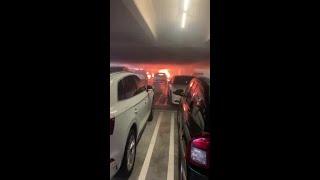 SFO garage fire