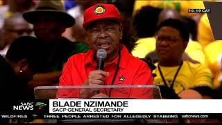 SACP's Nzimande calls on the ANC to unite its alliance members