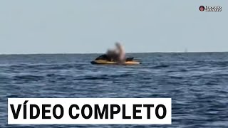 O CASAL NO JET SKI