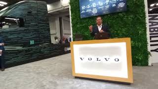 Volvo Trucks talks Sustainability, Connectivity at ATA MC\u0026E