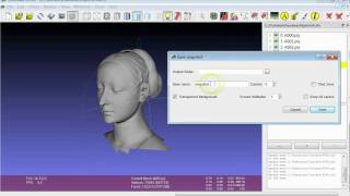 MeshLab basics: Snapshot