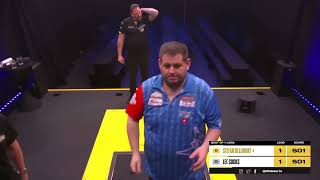 Stefan Bellmont vs Lee Cocks Highlights / MODUS Darts Super Series 2022 Series 1 Week 9 Group C