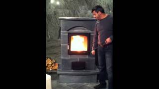 M Teixeira Soapstone Masonry Heater