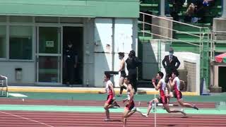 2022朝日記録会 高校男子100m予選第2組