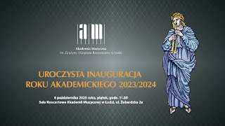 Uroczysta inauguracja roku akademickiego 2023/2024