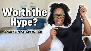 I tried Amazon shape wear bathing suits so you don't have to