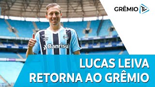 LUCAS LEIVA RETORNA AO GRÊMIO I Confira a entrevista exclusiva do novo reforço