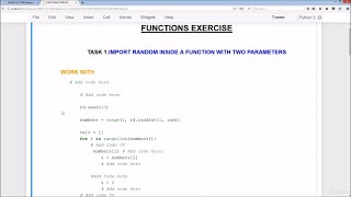27. Python Functions Exercise