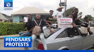 #EndSARS: Nigerians Continue Protest Against Police Brutality