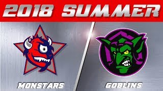 2018 Summer Season | Monstars vs Goblins