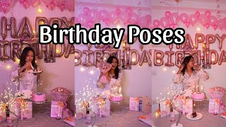 Cute Birthday Poses idea 🎀🍰|| Girls birthday Poses ideas|| Must try to Pose || @Nayanakhatun439