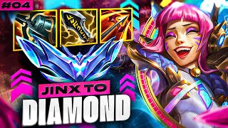 Jinx Unranked to Diamond #4 - Jinx ADC Gameplay Guide Season 14 | Best Jinx Build & Runes