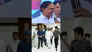 KCR Excellent Words 👌| #filmindustry #kcr #telangana #tollywoodnews #shorts