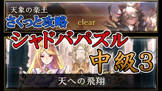 【シャドバ（パズル）】天象の楽土　中級「天への飛翔」