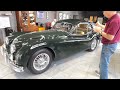 1955 jaguar xk140 fhc walk around