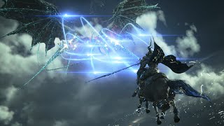Final Fantasy 16 - Bahamut vs Odin Cutscene (4K)