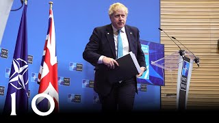 Prime Minister Boris Johnson's statement at NATO headquarters - 24/03/22