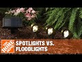 Outdoor Lighting: Spotlights vs. Floodlights for Your Yard | The Home Depot