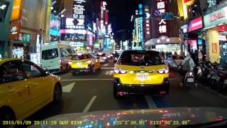 DOD行車記錄器_RX8W 夜間街道實拍