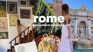A solo weekend in Rome…🍝💌 | Europe summer diaries