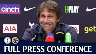 CONTE "It Would Be STUPID To Take A Risk On Romero!" Tottenham Vs Wolves [FULL PRESS CONFERENCE]