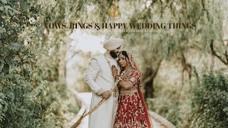 Vows, rings & happy wedding things I    An amazing Sikh wedding Highlights I Vancouver
