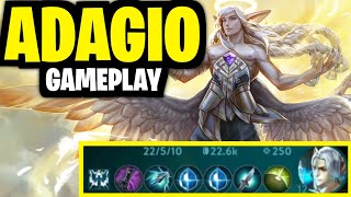 ADAGIO CP MID - 3 HIT INSTANT DIE WITH ADAGIO | VAINGLORY 5V5 |