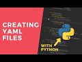 Write data to a yaml file - 1 Minute Python Tutorial #shorts