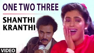 One Two Three Video Song | Shanthi Kranthi | Juhi Chawla