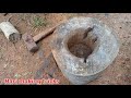 making knife handle blacksmith kerala കത്തിക്ക് പിടി ഇടുന്നത്