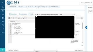 Basic Manual for Virtual Programming Lab for Students