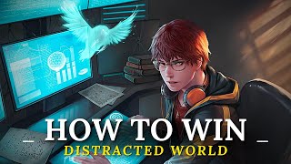 The SECRET To Winning In A DISTRACTED World (Use THIS...) |HIGH Value Men |self development coach