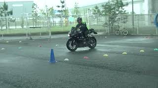 第７１８回　へなちょこライダー走行会　ガキさん　 ミニコース計測　テールスライド