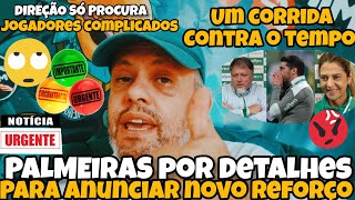 🔥EITA! PALMEIRAS  FECHA NOVA CONTRATAÇÃO E LUTA CONTRA O TEMPO P/ TER VITOR ROQUE!