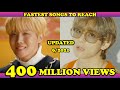 FASTEST SONGS TO REACH 400 MILLION VIEWS OF ALL TIME