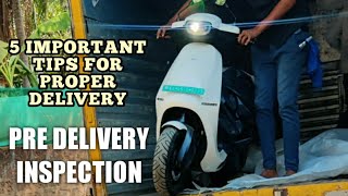 Ola Electric Scooter Pre Delivery Inspection | THINGS TO BE CHECKED JUST BEFORE DELIVERY OF OLA