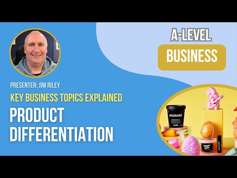 How does product differentiation affect demand for the product?