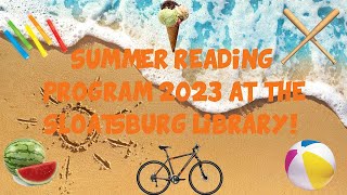 Summer Reading Program 2023 at the Sloatsburg Public Library!