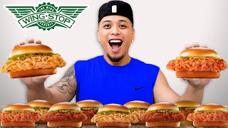 I Tried EVERY Wingstop Chicken Sandwich Flavor!