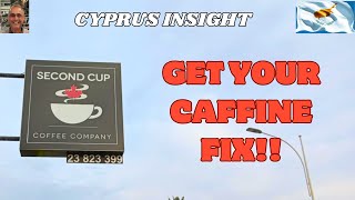 2nd Cup Coffee Shop Protaras Cyprus - Open All Year.