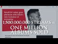 how to go riaa platinum with music streams