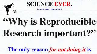 Why Reproducibility Matters - Barry Rowlingson