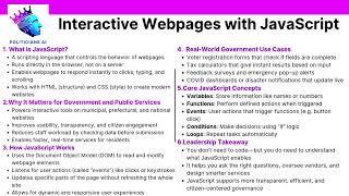 [3-18] Interactive Webpages with JavaScript
