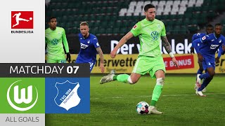 Last Minute Penalty Drama! VfL Wolfsburg - TSG Hoffenheim 2-1 | All Goals | Matchday 7 – Bundesliga