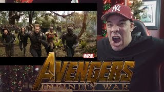 Marvel Studios' Avengers: Infinity War Official Trailer REACTION