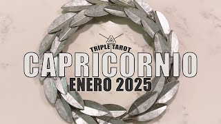 Capricornio ♑️  - Cero drama y FULL intuición! 🌝 Tarot de Triple Cruz Enero 2025