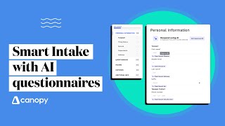Smart Intake with AI questionnaires