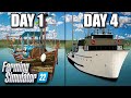 7 Days On a Fishing Island In Farming Simulator 22!