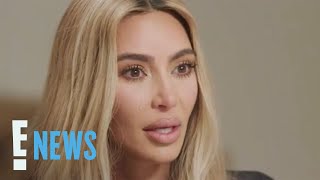 TEARFUL Kim Kardashian Talks Co-Parenting With Kanye West | E! News