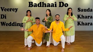 Group Dance For Wedding/Sangeet | Veerey Di Wedding X Badhaai Do X Sauda Khara | DhadkaN Group-Nisha